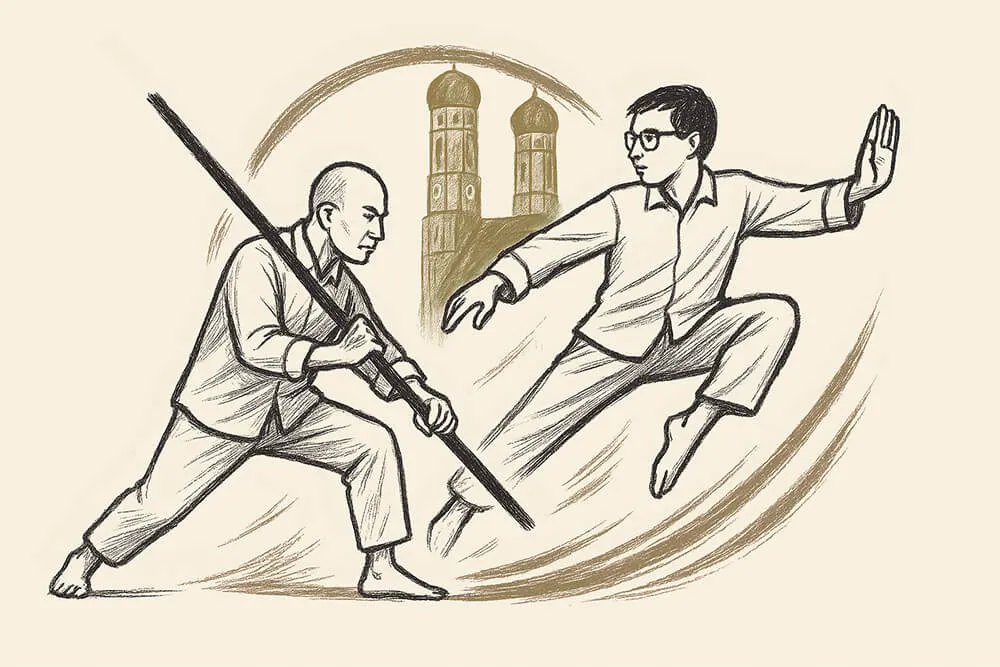 Kung Fu Illustration